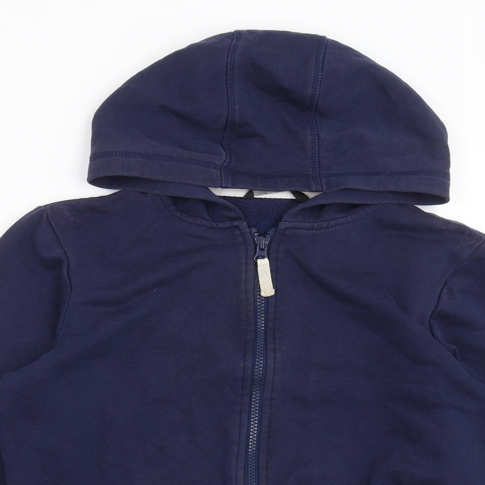 George Boys Blue   Full Zip Hoodie Size 11-12 Years