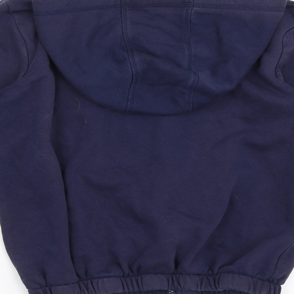 George Boys Blue   Full Zip Hoodie Size 11-12 Years