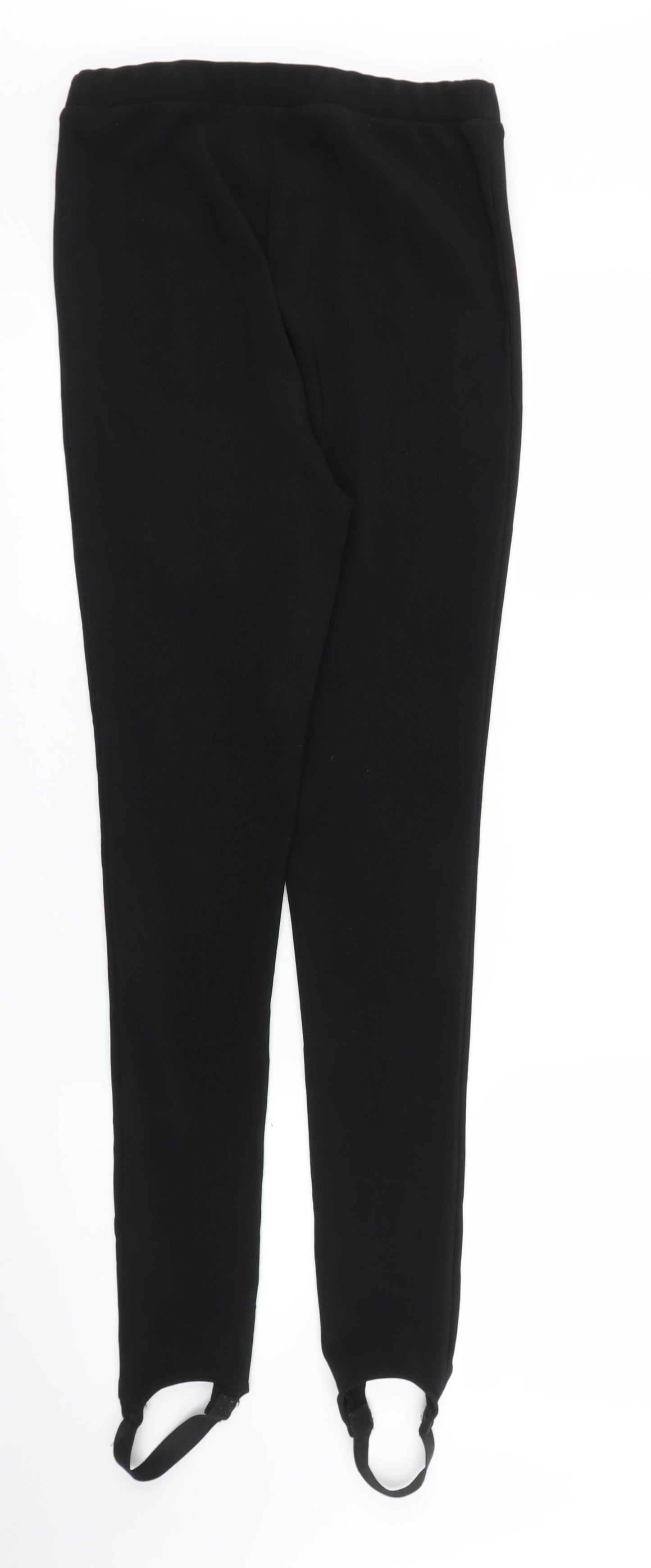 M&S Womens Black   Sweatpants Trousers Size 10 L30 in