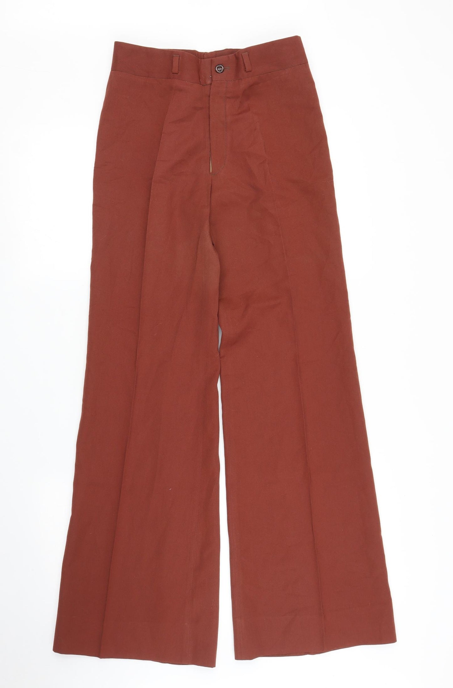 King John Womens Brown   Chino Trousers Size 14 L32 in