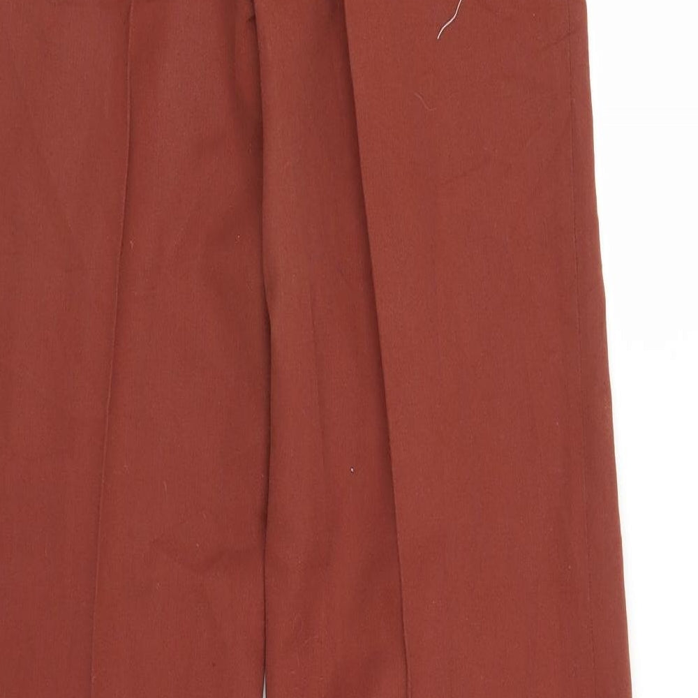 King John Womens Brown   Chino Trousers Size 14 L32 in