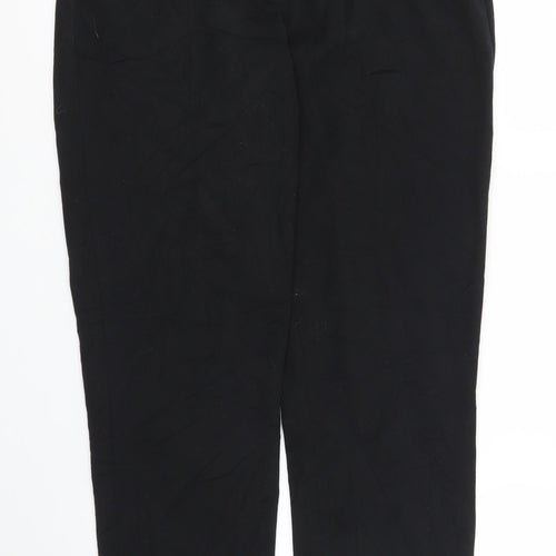 TU Womens Black   Capri Trousers Size 10 L28 in