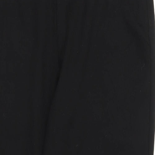 M&S Womens Black   Carrot Trousers Size 32 in L26 in