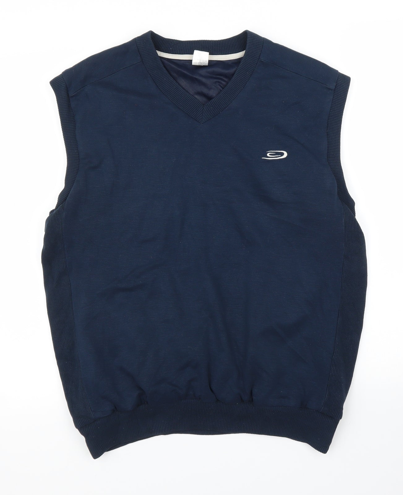 Preworn Mens Blue   Vest Jumper Size L