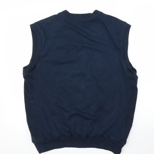 Preworn Mens Blue   Vest Jumper Size L