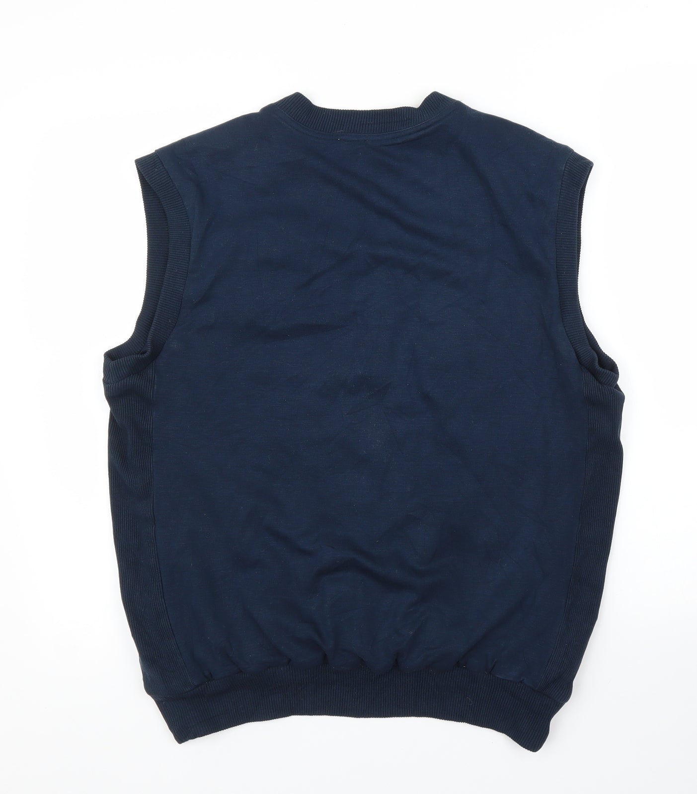 Preworn Mens Blue   Vest Jumper Size L