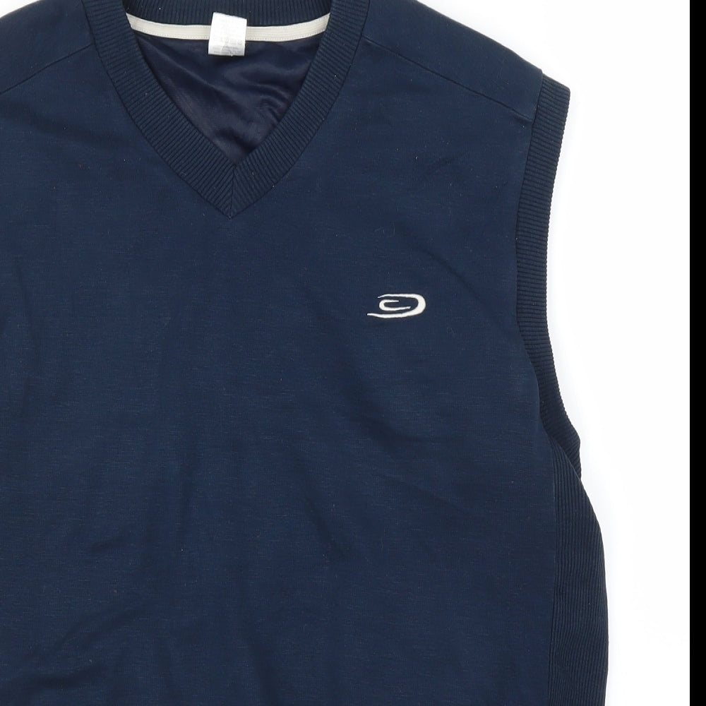 Preworn Mens Blue   Vest Jumper Size L