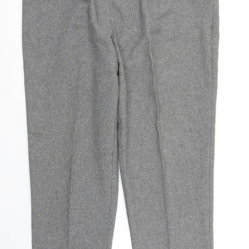 Damart Womens Grey   Carrot Trousers Size 34 in L26 in