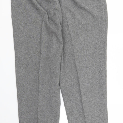 Damart Womens Grey   Carrot Trousers Size 34 in L26 in