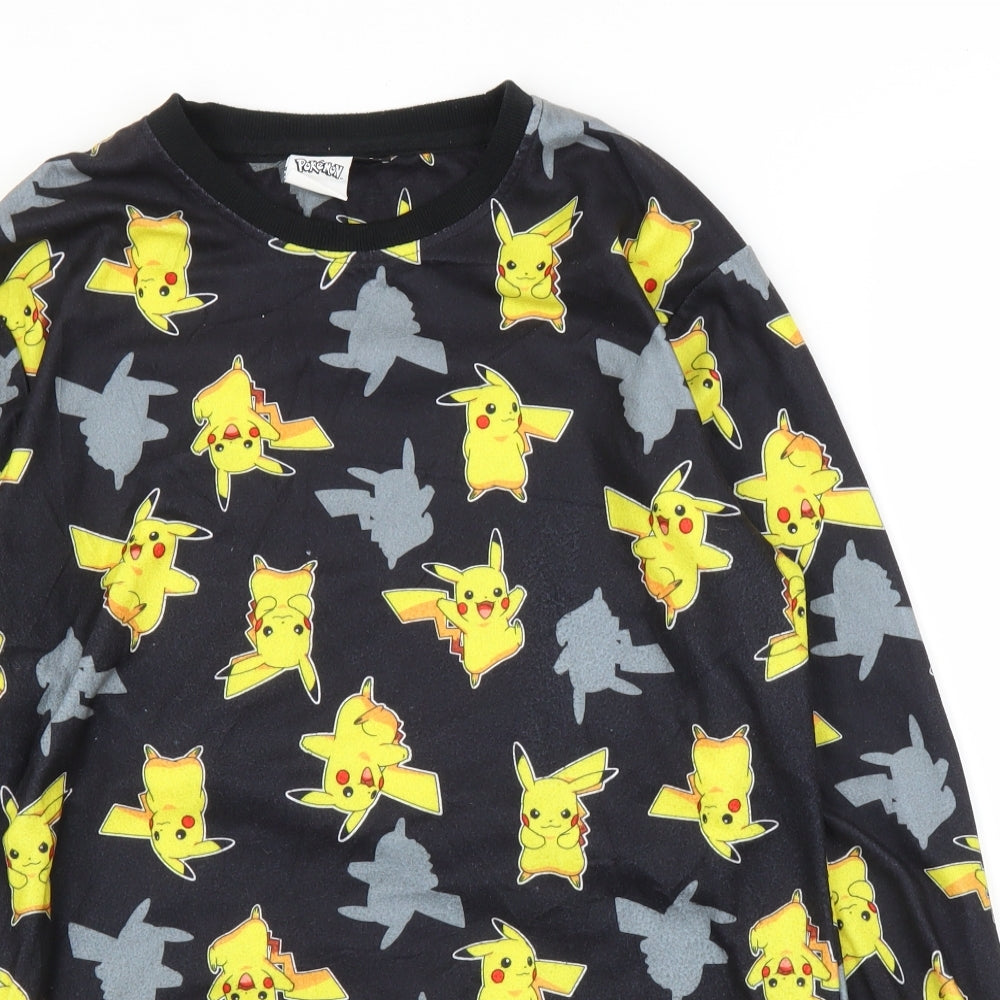 Primark Mens Black   Pullover Jumper Size S  - Pokemon