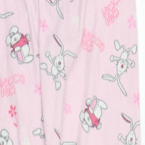 Preworn Womens Pink Solid  Chemise Pyjama Pants Size 8