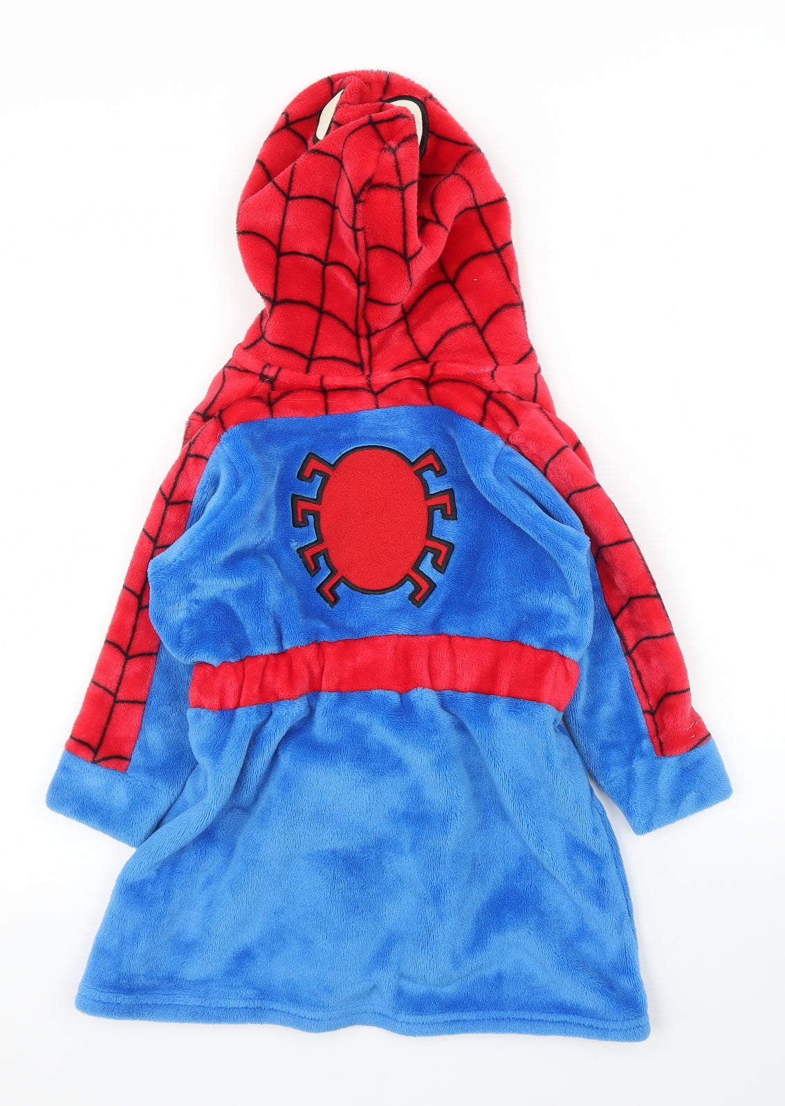 Primark Boys Blue Solid   Robe Size 2-3 Years  - Spiderman