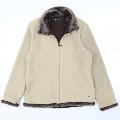 BC Clothing Womens Beige   Jacket Coatigan Size L