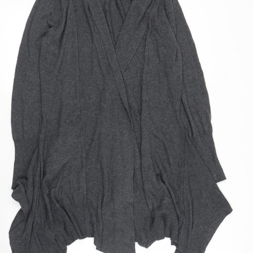 M&S Womens Grey   Cardigan Jumper Size 12