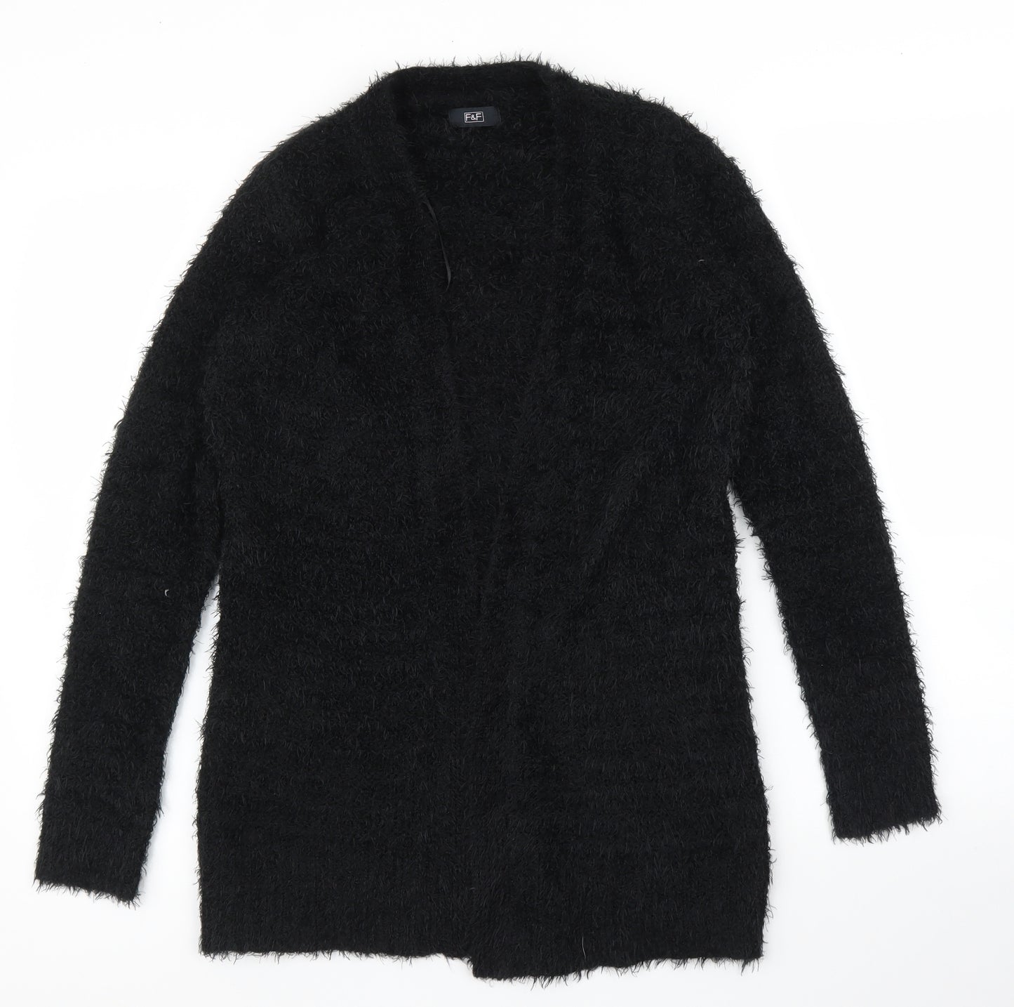 F&F Womens Black   Cardigan Jumper Size 8