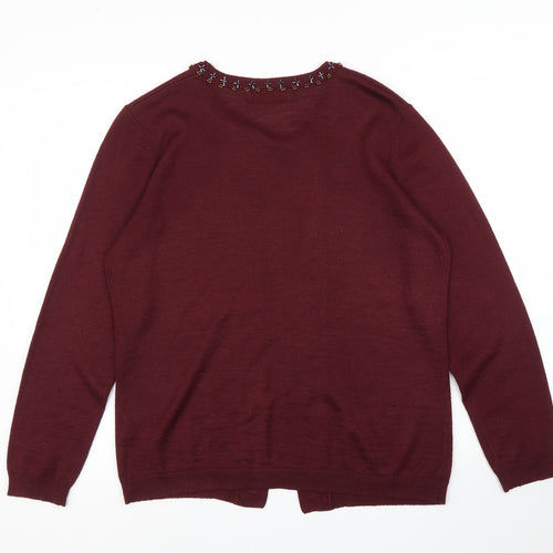 Ridella Womens Purple   Pullover Jumper Size 14