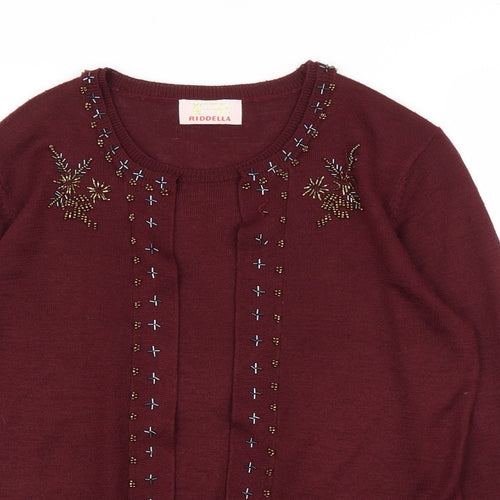 Ridella Womens Purple   Pullover Jumper Size 14