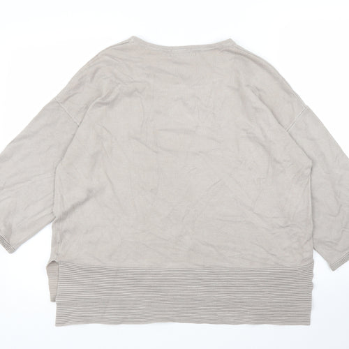 Simply Stock Shop Womens Beige   Pullover Jumper Size M