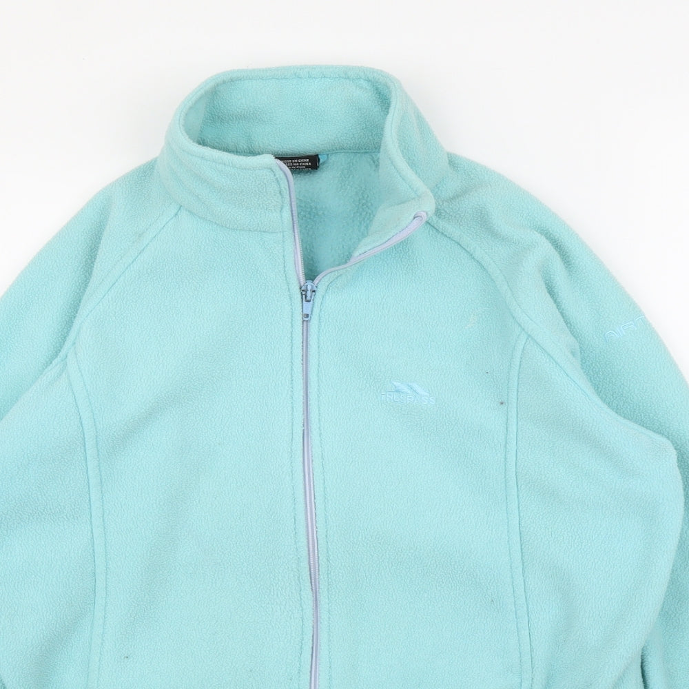 Trespass Womens Blue  Fleece Full Zip Jumper Size M