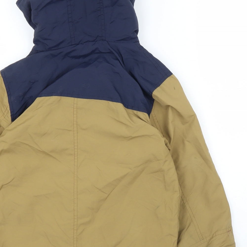 George Boys Beige   Parka Coat Size 4-5 Years