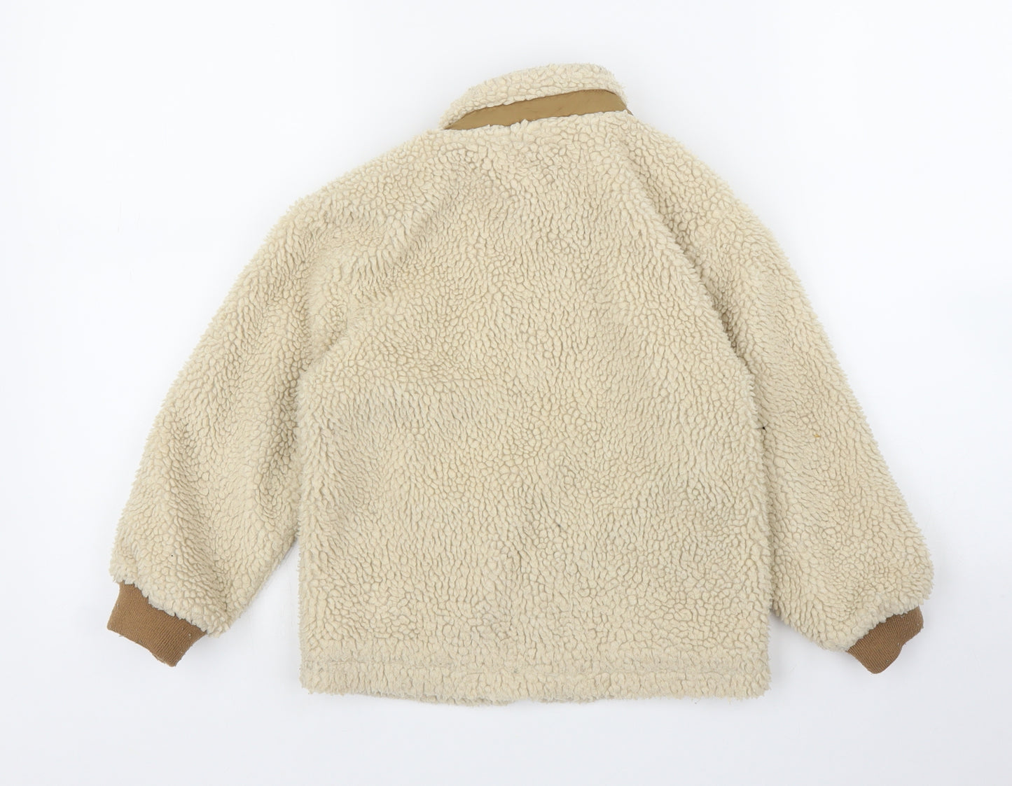 George Boys Beige   Overcoat Coatigan Size 4-5 Years