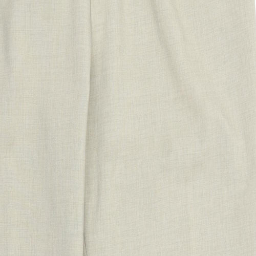 M&S Womens Beige   Capri Trousers Size M L25 in