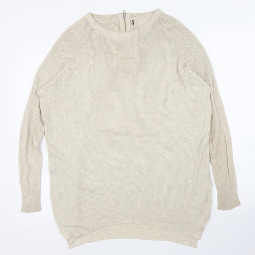 Primark Womens Beige   Pullover Jumper Size 6