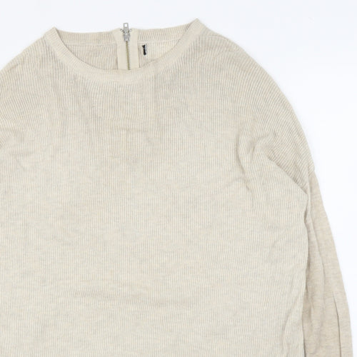 Primark Womens Beige   Pullover Jumper Size 6