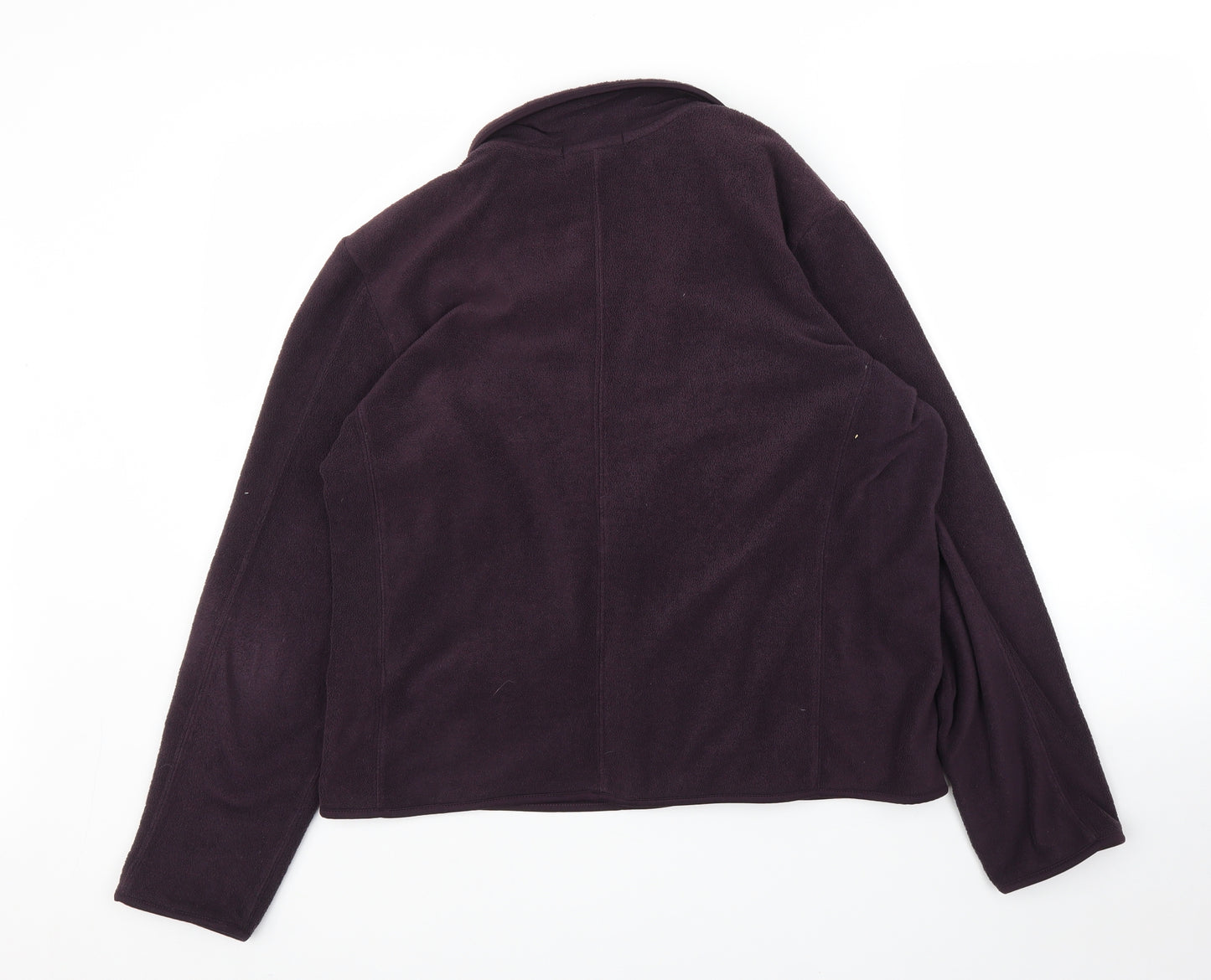 Lands' End Womens Purple   Jacket Coatigan Size M