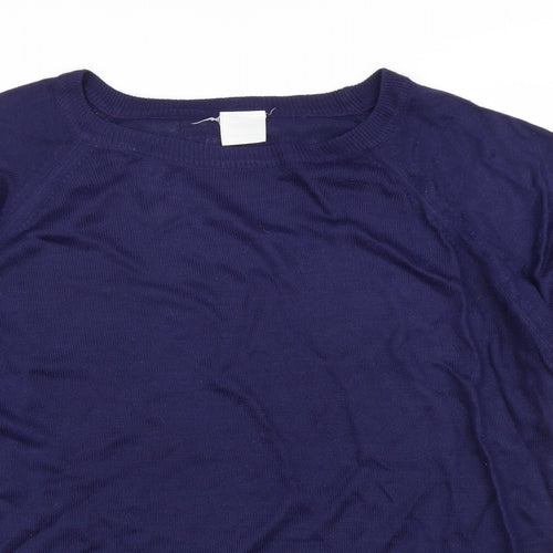 Classics Womens Blue   Pullover Jumper Size L