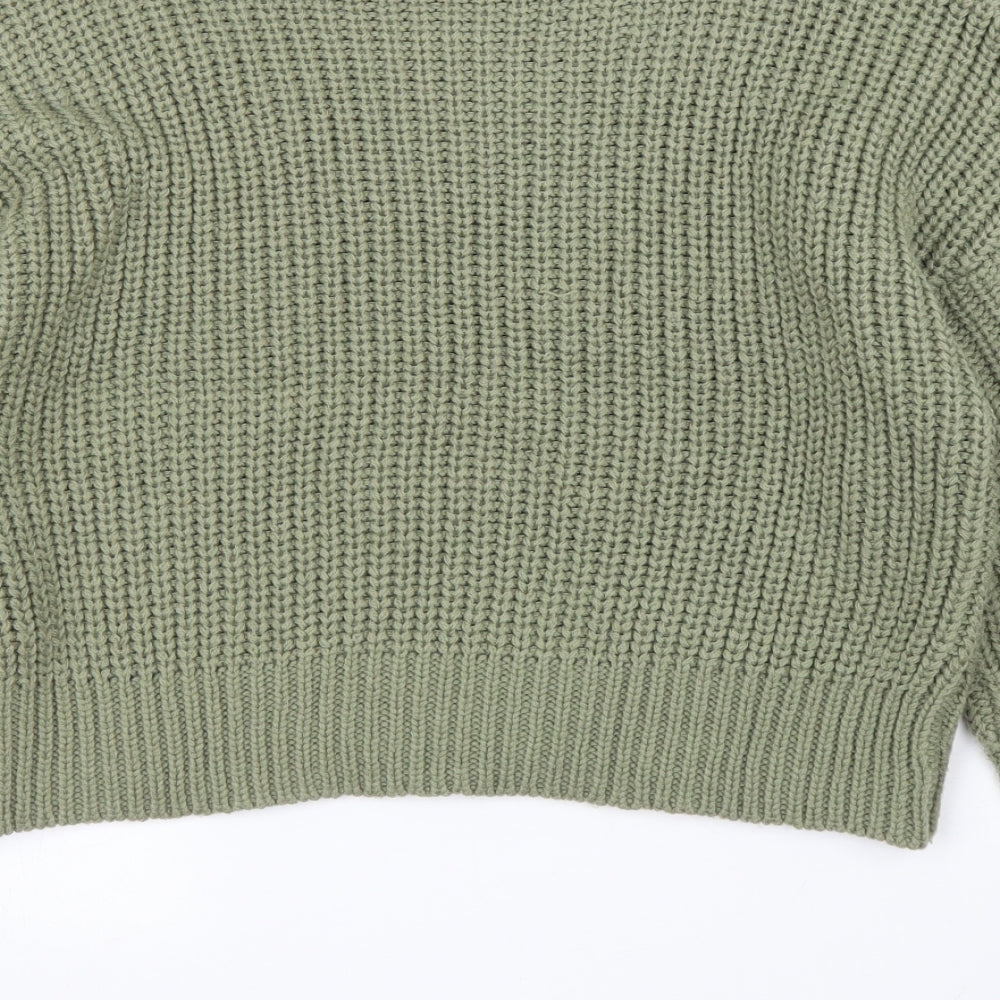 New Look Girls Green   Pullover Jumper Size 14 Years