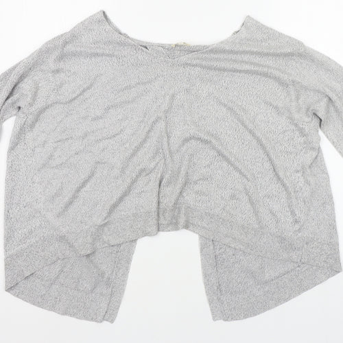 River Island Womens Grey   Basic Blouse Size 10