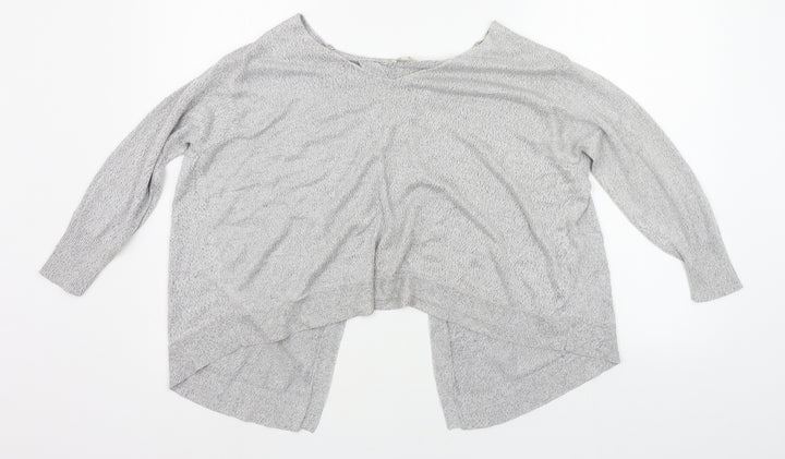 River Island Womens Grey Basic Blouse Size 10