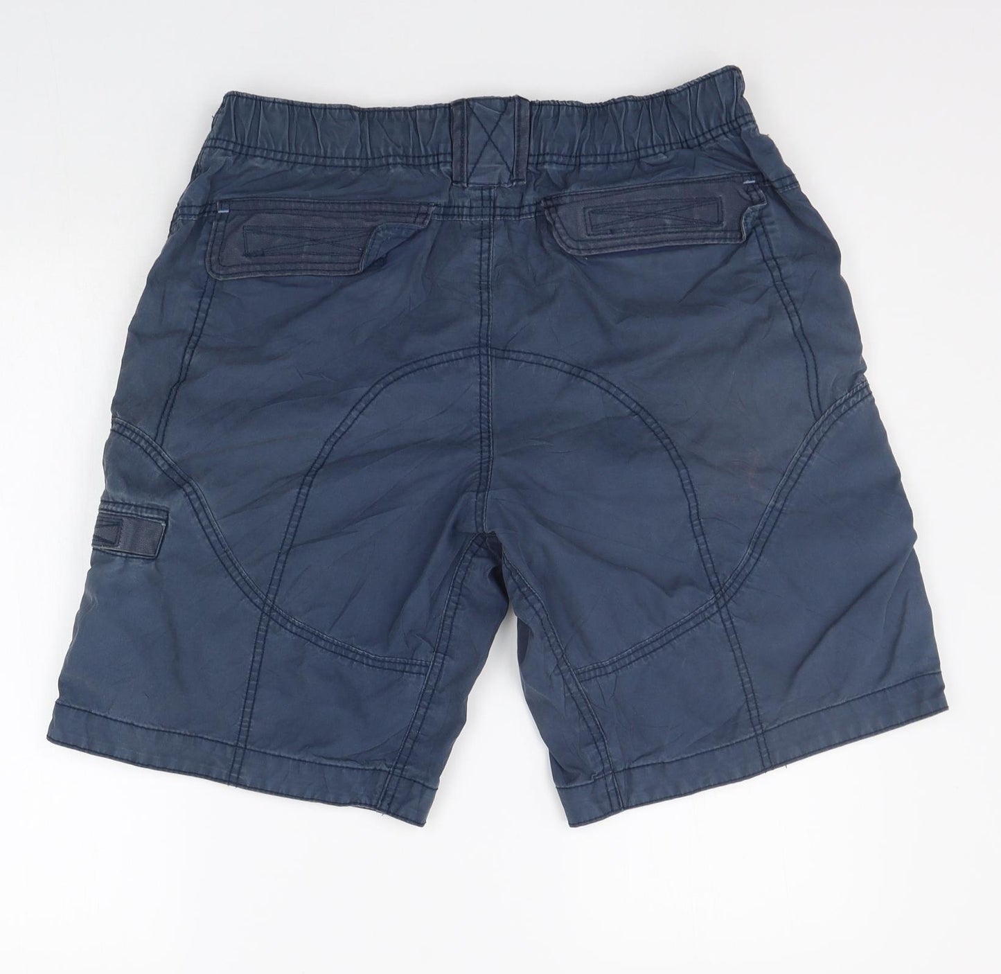 Fat Face Mens Blue   Cargo Shorts Size 34 in