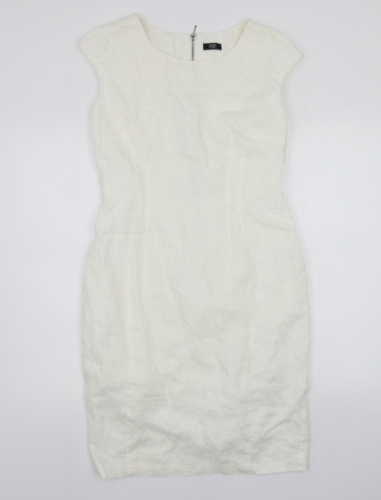 F&F Womens White   A-Line  Size 12