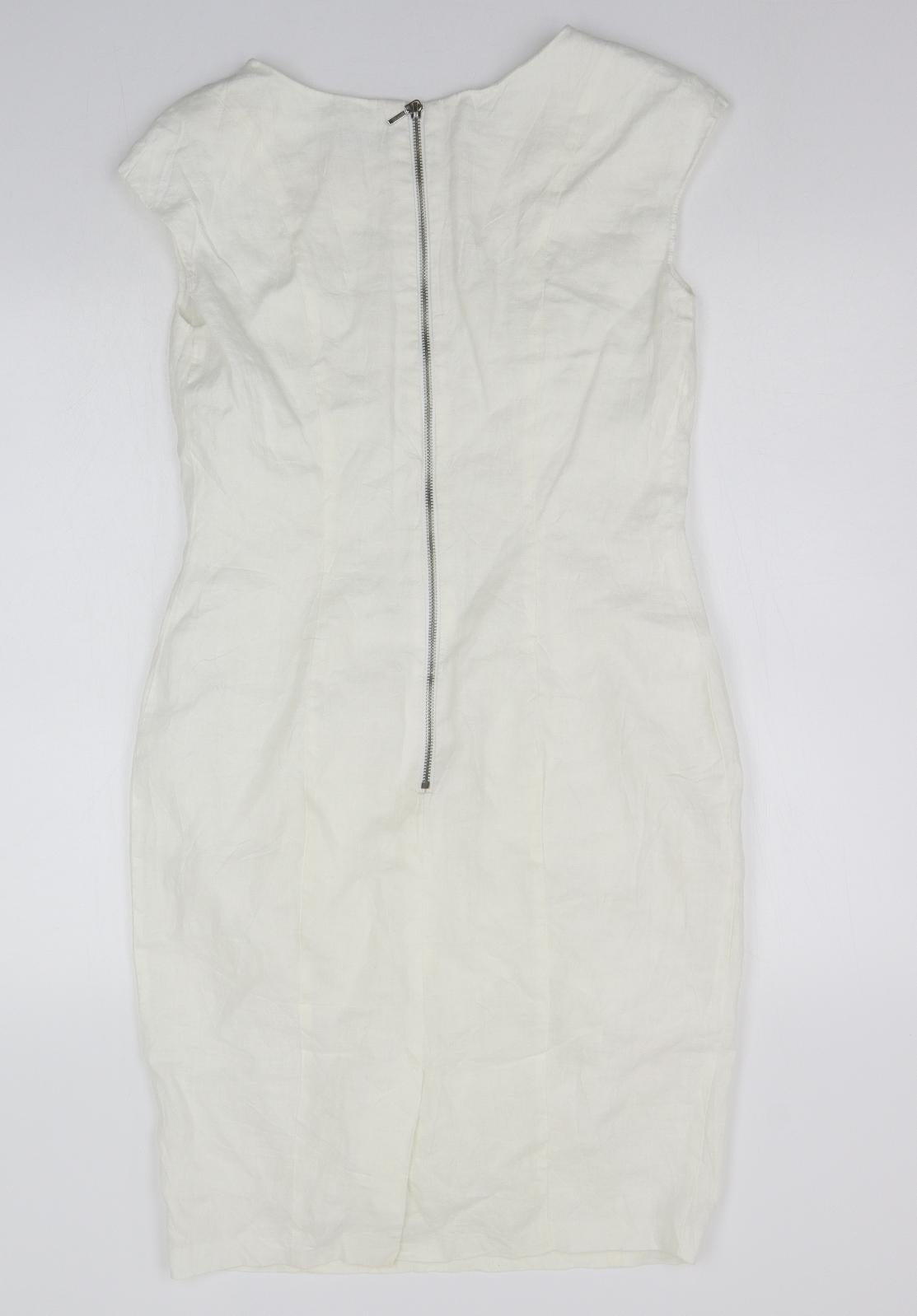 F&F Womens White   A-Line  Size 12
