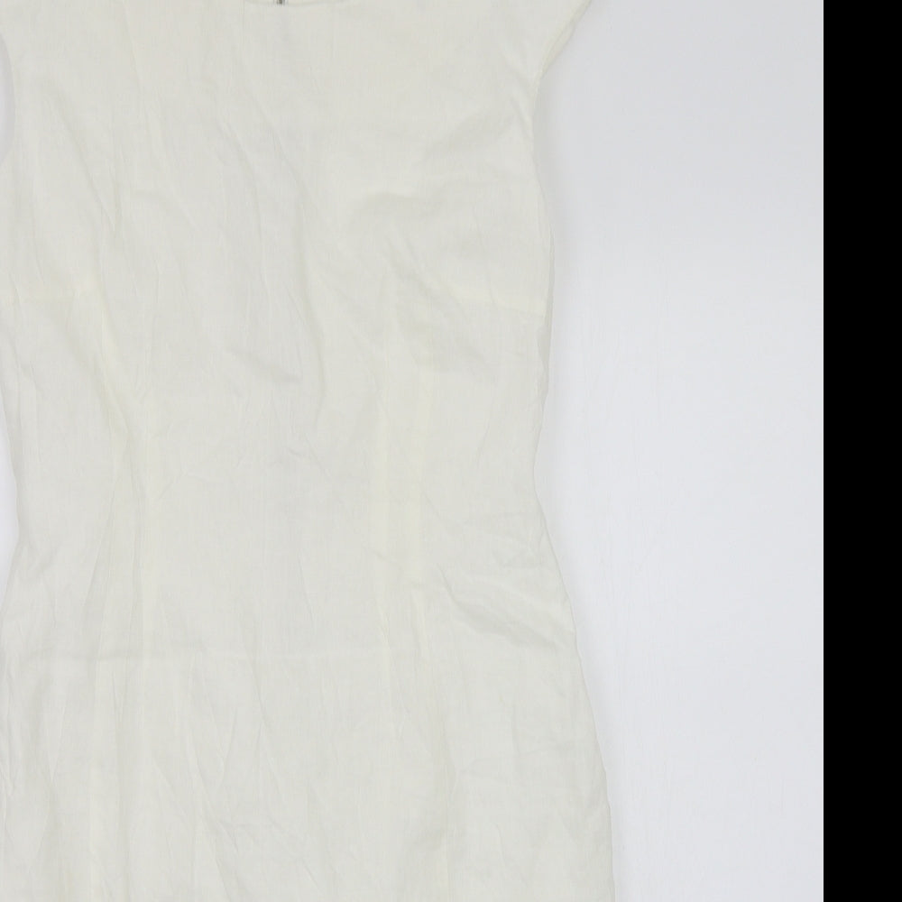 F&F Womens White   A-Line  Size 12
