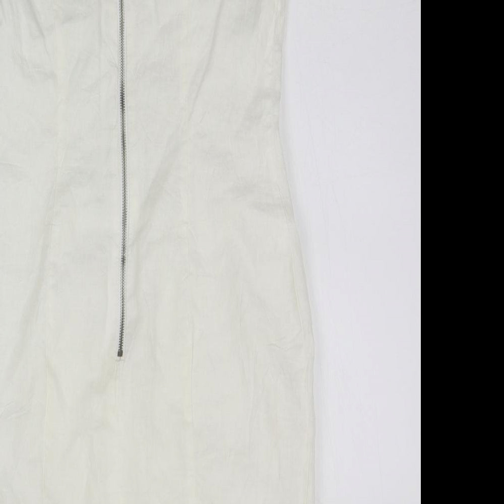 F&F Womens White   A-Line  Size 12