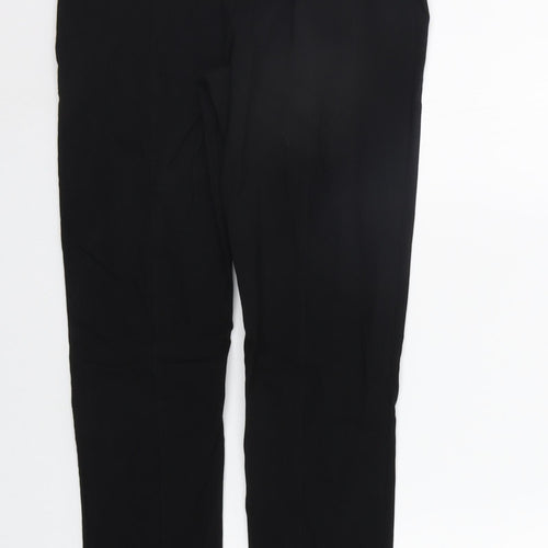 Primark Womens Black Houndstooth  Jegging Trousers Size 12 L25 in