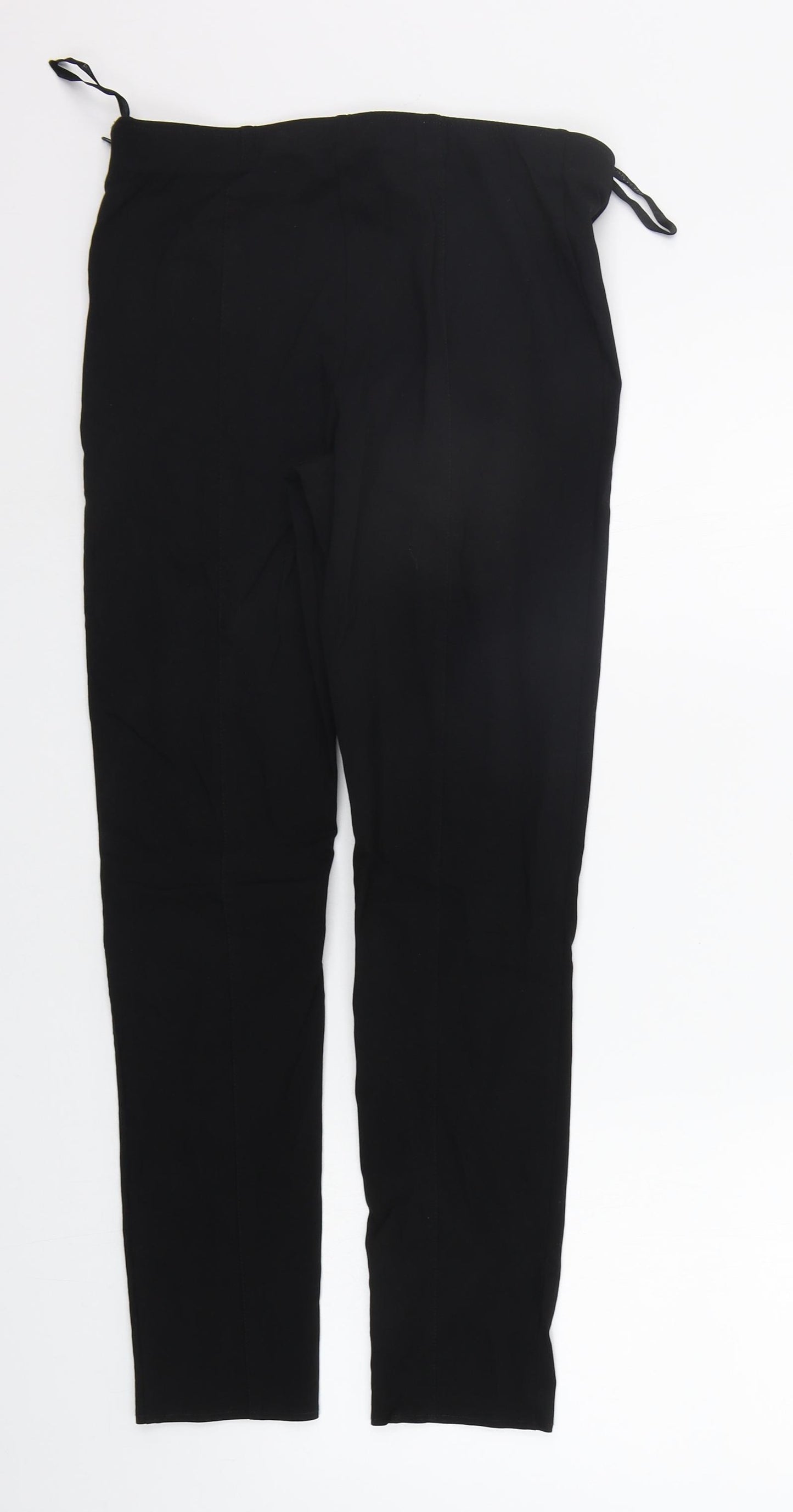 Primark Womens Black Houndstooth  Jegging Trousers Size 12 L25 in
