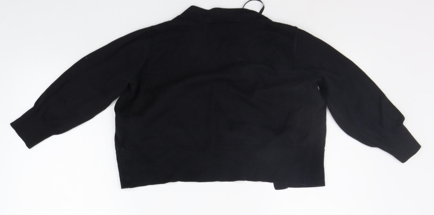 Betty Jackson Black Womens Beige   Cardigan Jumper Size 10