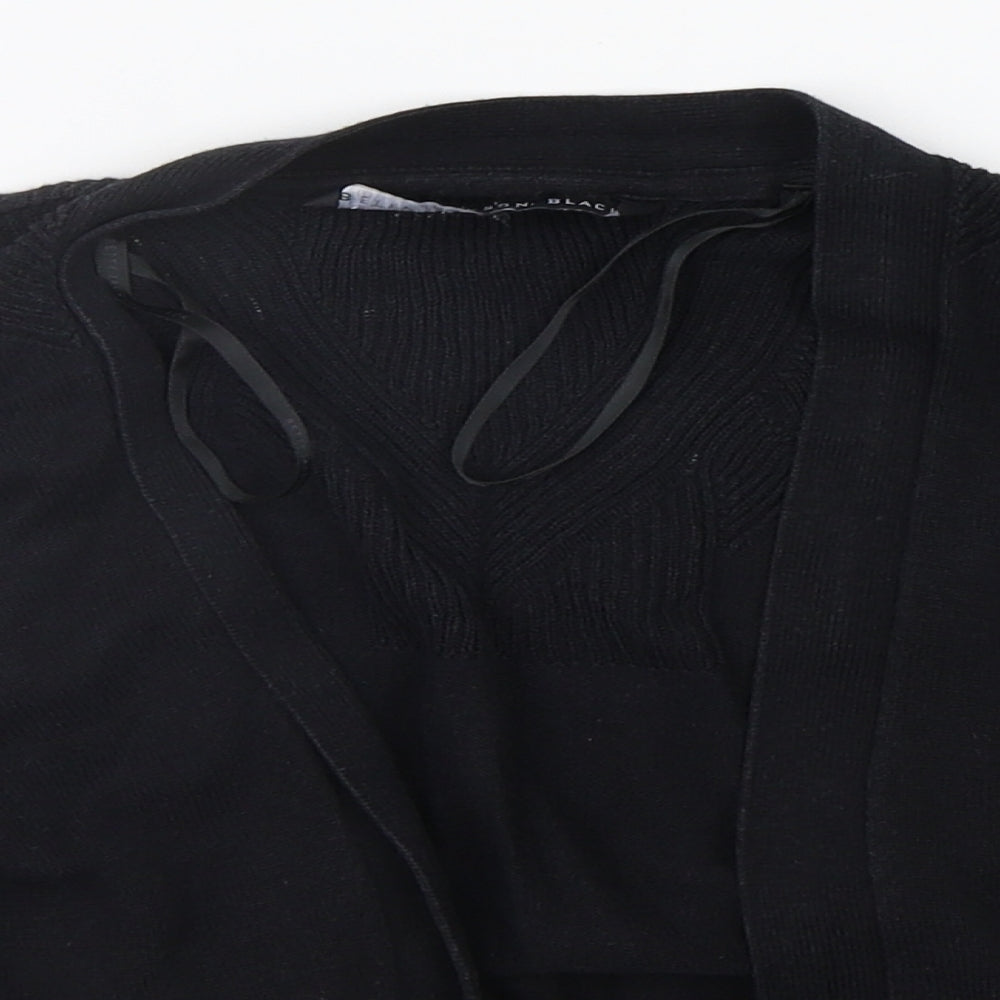 Betty Jackson Black Womens Beige   Cardigan Jumper Size 10