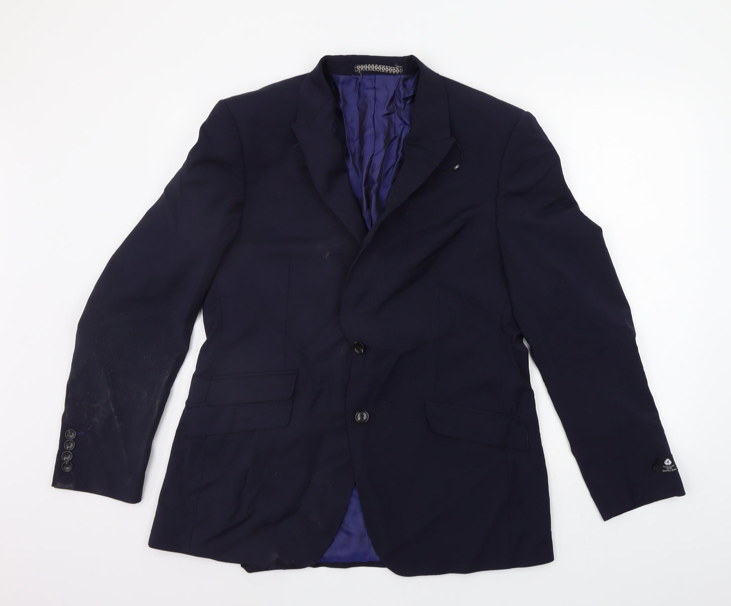 Marks and Spencer Mens Blue   Jacket Suit Size M