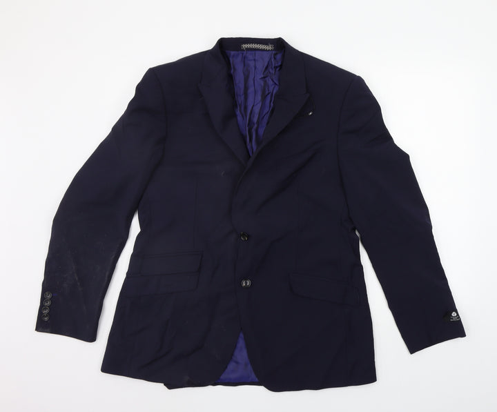 Marks and Spencer Mens Blue   Jacket Suit Size M