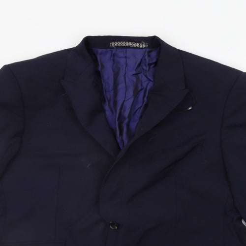 Marks and Spencer Mens Blue   Jacket Suit Size M