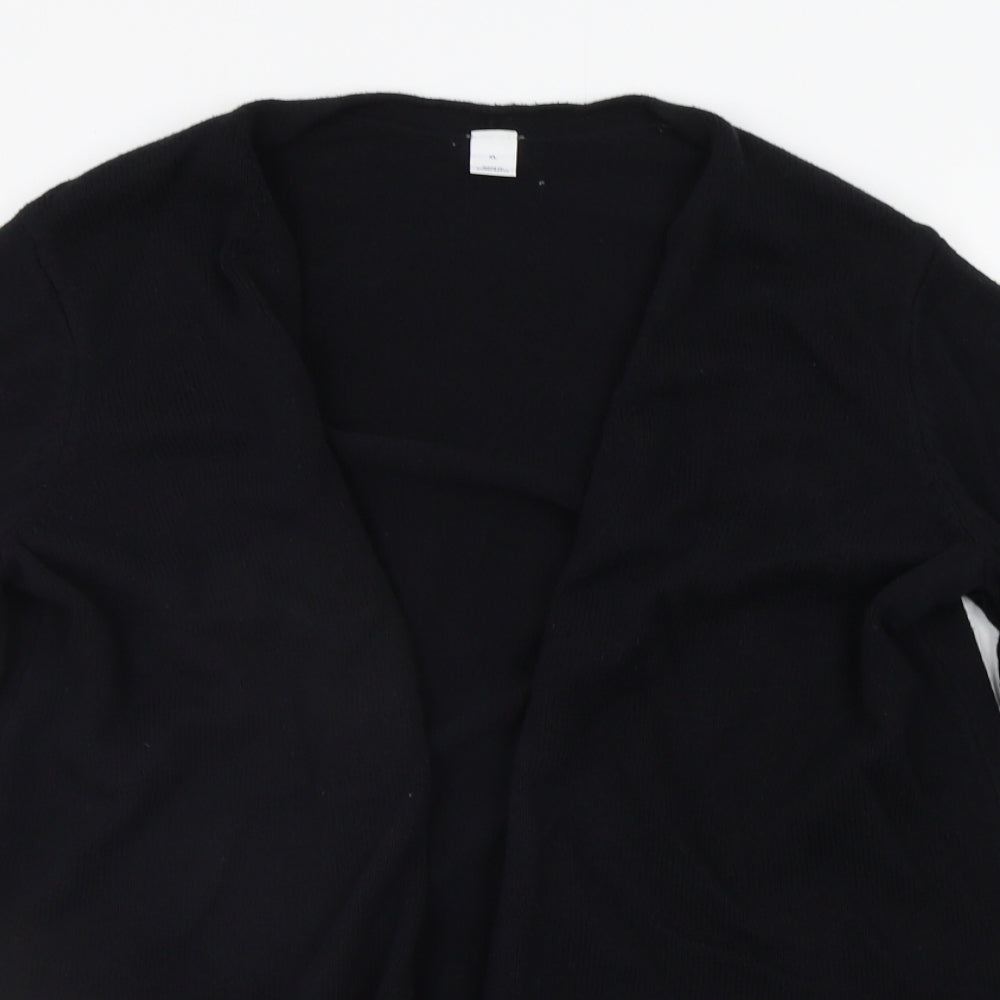 Preworn Womens Black   Cardigan Jumper Size XL