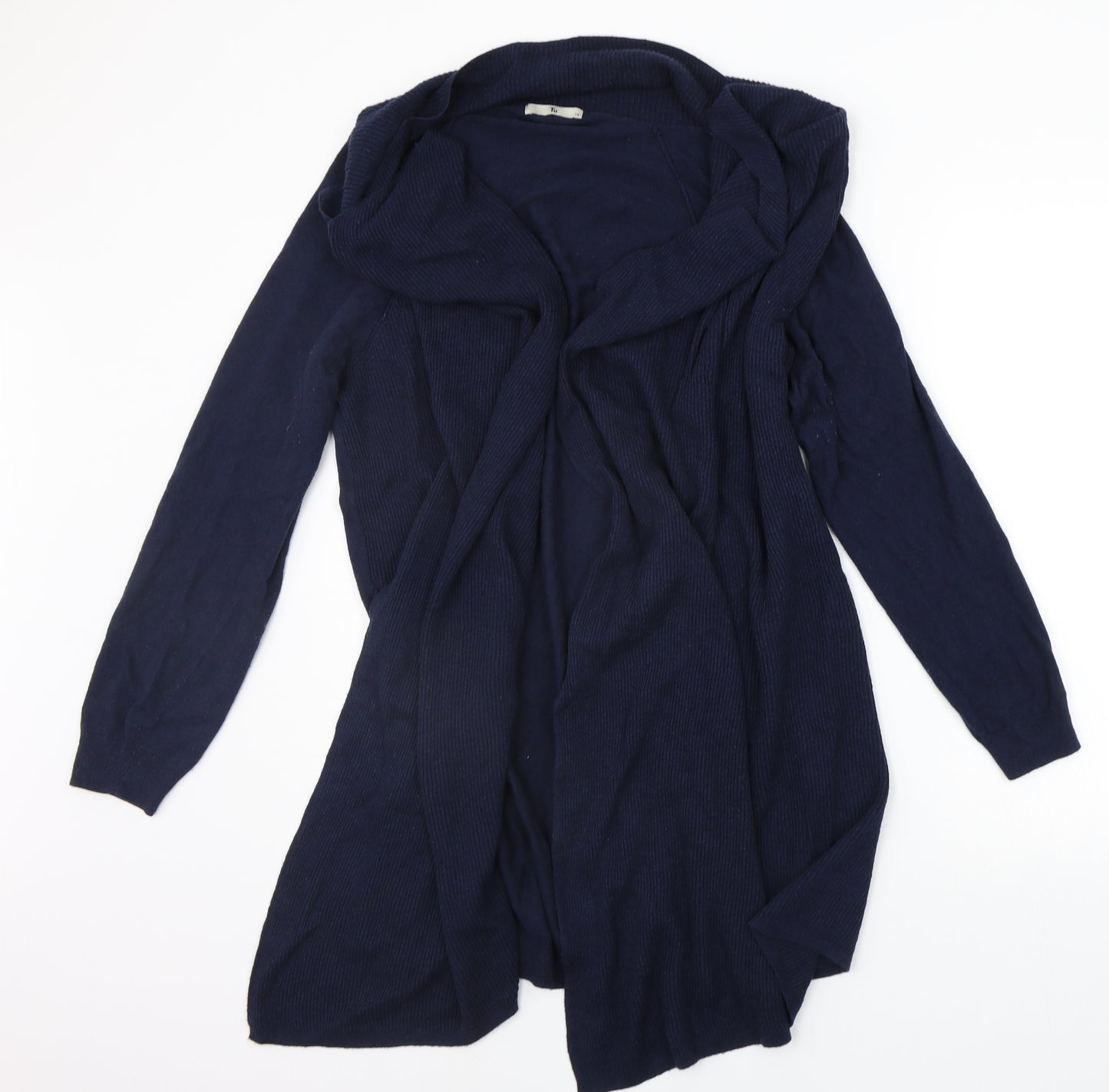 TU Womens Blue   Cardigan Jumper Size 14
