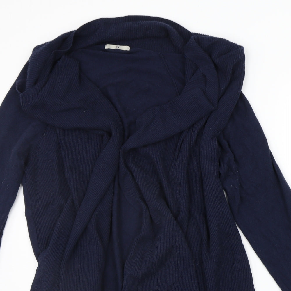 TU Womens Blue   Cardigan Jumper Size 14