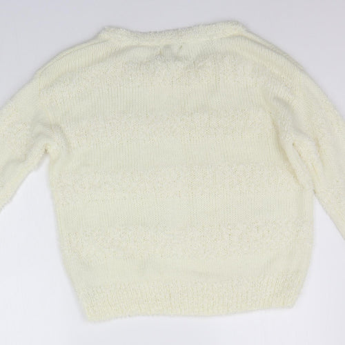 Red Herring Womens Yellow   Pullover Jumper Size 14