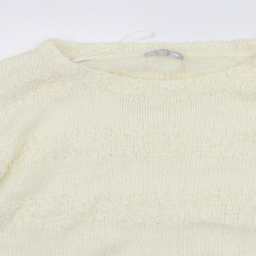 Red Herring Womens Yellow   Pullover Jumper Size 14